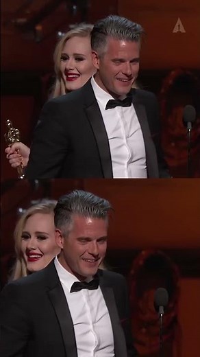 Adele Adkins and Paul Epworth's "Skyfall" Wins Best Original Song | 85th Oscars (2013)