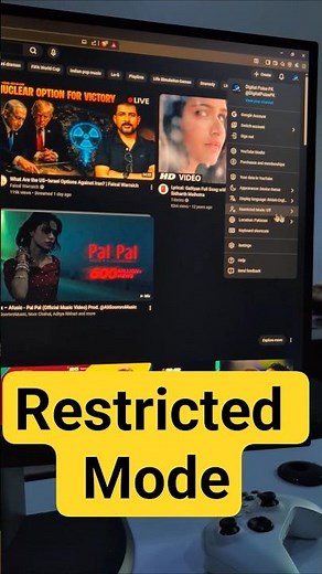 You tube TURN OFF Restricted Mode on PC #YouTube #RestrictedMode #YouTubePC #YouTubeSettings