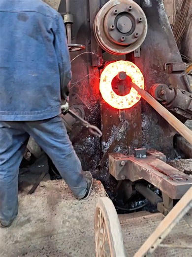 Exploring the Forging Process: Heavy Machinery in Action