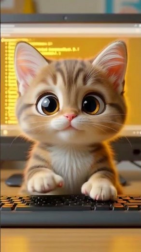 Fastest Typing Cat Ever 😹💻 #TypingCat #FastTyping #CrazyCat #KeyboardCat #CatFrenzy