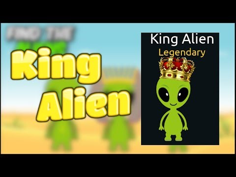 How to find the King Alien - Roblox - Find the Alien!