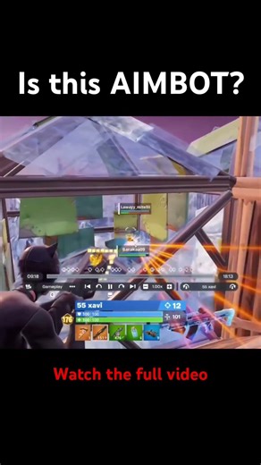 Is this Aimbot? #fortnite #triggerbot #fortniteclips #hacker #fortniteshorts #fortnitecheater #aim