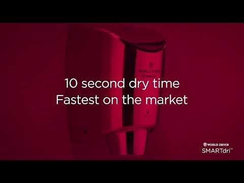 World Dryer SMARTdri Hand Dryer Review Video