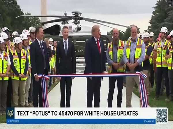 WATCH: Trump's only microphone cuts out with no press pool around to cover new heliport