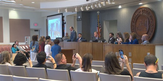 Catalina Foothills students present deep learning history projects to Pima County leaders