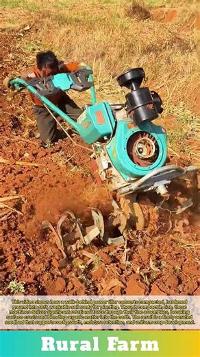 Insane Power Tiller Transformation Hard Ground: Mastering the Walk-Behind Tiller Land Preparation