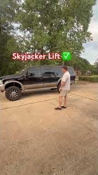 Ford Excursion Lifted with a 5” Skyjacker lift and 37” Tires with 20” XD wheels