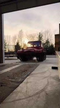 Good old VW engine. #automobile #snow #winter #snowtrac #snowcat