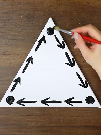Creative Triangle Art Ideas | Amazing Triangle Art