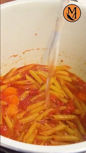 Vegetable Pasta in Marinara Sauce | 3- Minute Pressure Cooker Pasta Ninja Foodi / Instant Pot
