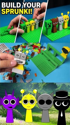 Fast LEGO Sprunki Build! (ASMR + Beats) #sprunki #incredibox #unboxing #lego #legostarwars