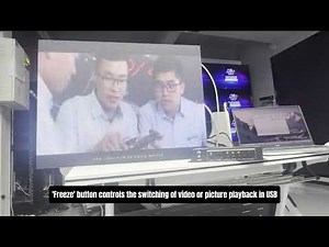 HDSet software KV210 2-in1 led display controller Video tutorial