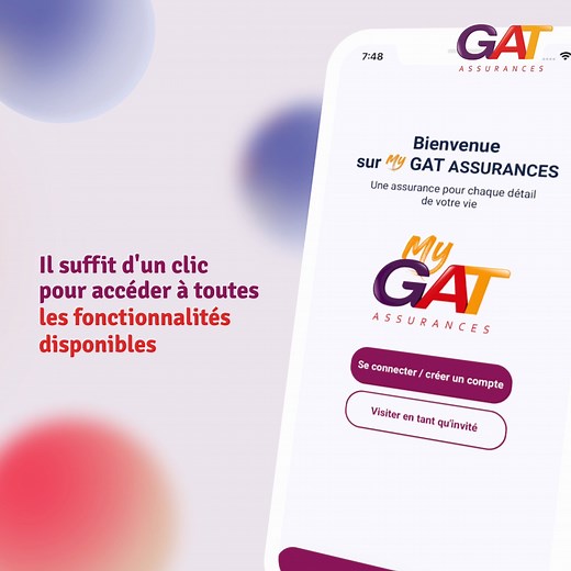 Avec l’application MyGAT, votre assurance est à portée de main! | GAT ASSURANCES