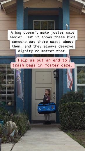 1.2M views · 17K reactions | Leave a  if you agree kids in foster care deserve BASIC dignity. No child should experience trash bags to pack. Let’s do better: https://www.fosterlove.com/virtual-service-projects/sweet-case-kits/ #SweetCases #FosterLove #FosterCare #FosterCareSystem #ThisIsFosterCare | Foster Love | Facebook