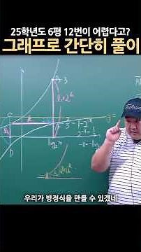 지수함수 문제는 이렇게 푸는겁니다 25학년도 6평 12번 #지수함수 #지수함수그래프 #평가원 #exponentialfunction #exponentialfunctiongraph