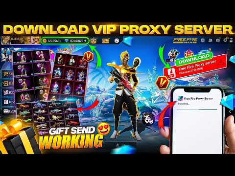 How to Download Vip Proxy Server Free Fire| Proxy Server kaise Download kare| Proxy Server Gift sent