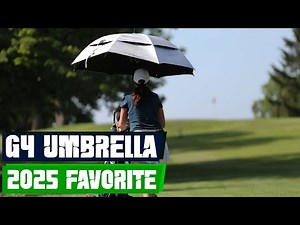 UV Protection G4 Umbrella: STOP Sunburn on the Golf Course!