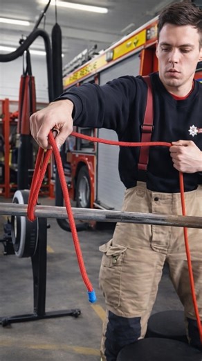 @earthspctr | The clove hitch knot is a clear example of physics at work. Firefighters rely on it because it allows ropes to be secured quickly while... | Instagram