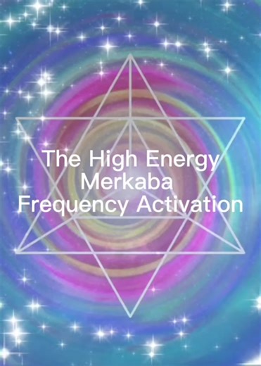 Infinite blessings beautiful souls Welcome to the Merkaba frequency activation! Gaze into the Merkaba sacred geometry. The artwork is encoded in the purest white light and it is of the highest Consciousness. This activation will raise your frequency to a higher vibration. Gaze into the artwork. Imagine yourself seated in a meditation pose inside the center of the Merkaba. Envision yourself inside the white light sphere at the very center of the spiral. Breathe in deeply Gaze into the portal behi