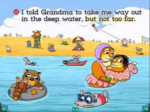 Living Books - Just Grandma And Me PC Game (1993) (Read To Me)