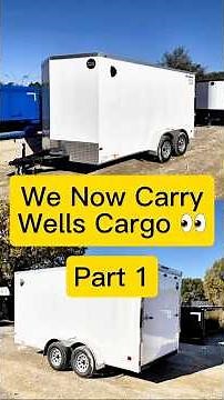🚨Regal Trailer Sales Now Carries Wells Cargo! 🚨Need a Cargo Trailer? 👉Give us a call 430-340-0307