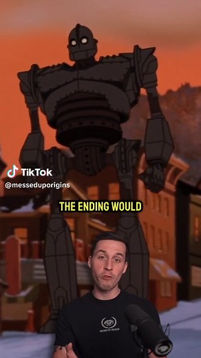 The Iron Giant’s Original Ending was BIZARRE! #messeduporigins #theirongiant #irongiant #hogarth #classicsexplained #childhoodmemories #childhoodtrauma