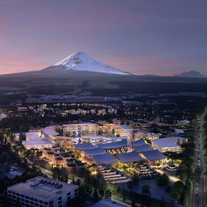 BIG and Toyota unveil "Woven city". A small city that tests out the future of urban mobility