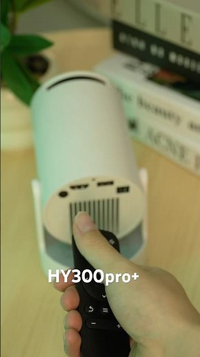 HY300pro+ projector first look 👀 #magcubic #projector #cinema #unboxing #tech #hy300pro+