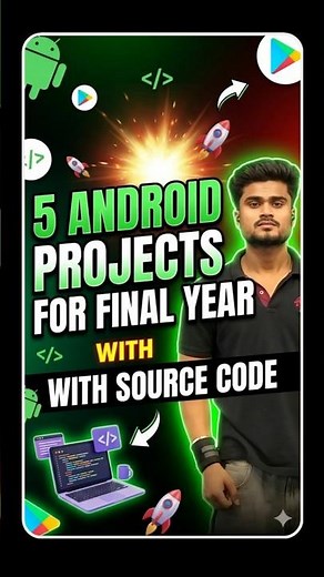 Unique Android Projects for Resume | CSE Projects with Source Code. #shorts #android #cseprojects