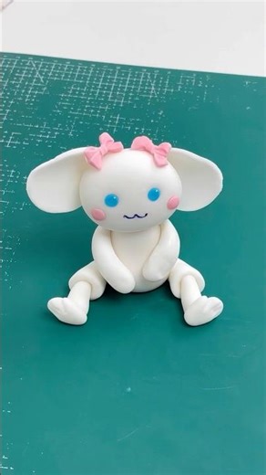 How to make fondant rabbit decorating ideas #viral #trending #shorts #rabbit #animal #reels #video