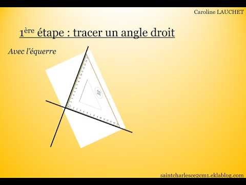 Géométrie : Tracer un carré avec un compas