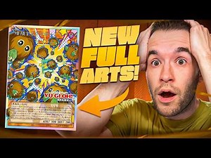 I Can't Stop Opening Yugioh's FIRST EVER Insane Full Art Cards!