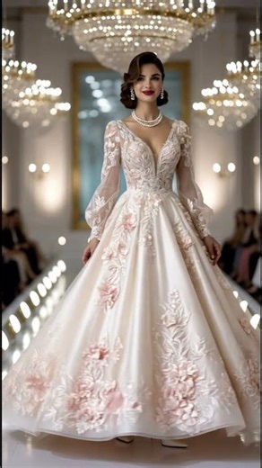 Royal White Catwalk: bridal collection/The dress every girl dreams of#WhiteDressSymphony