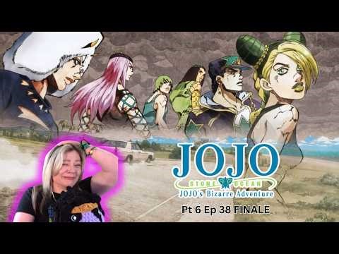 A ROUNDABOUT PATH...Jojo's Bizarre Adventure Part 6 Ep 38 "What a Wonderful World" FINALE reaction