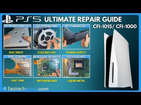 PS5 Disc Edition (CFI-1015 / CFI-1000) Disassembly, Reassembly and Repair Guide