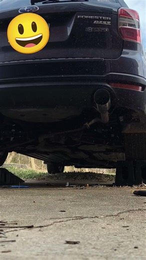 2015 Subaru Forester 2.5i-Nameless Performance Muffler Delete #subaru #nameless #exhaust #forester