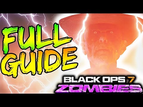 "ASHES OF THE DAMNED" FULL EASTER EGG GUIDE / TUTORIAL! BLACK OPS 7 ZOMBIES BOSS FIGHT(Call of Duty)
