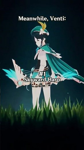 Genshin Impact Venti Has the Most Signature Weapons