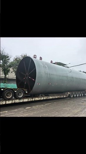 The calcination equipment used in cement production lines – the rotary kiln.