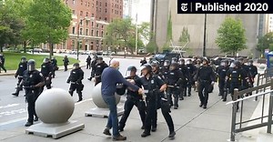 Buffalo Police Officers Suspended After Shoving 75-Year-Old Protester
