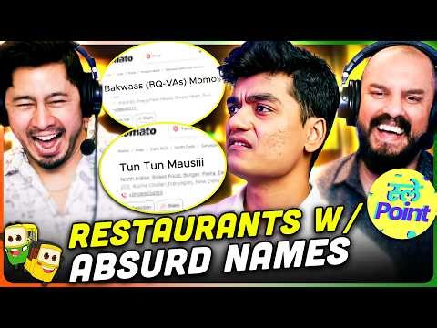 SLAYY POINT - I Found WORST Named Restaurants On Delivery Apps Video Reaction!