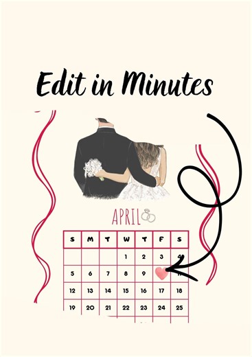 Custom Anniversary Date Calendar Print: Romantic Couple Gift (digital Download) - Etsy