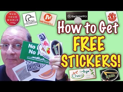 The Easy Way to Get Hundreds of Free Stickers by Mail