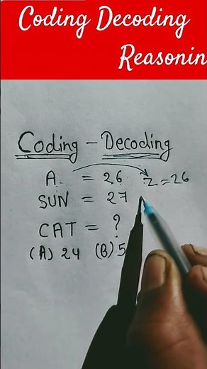 Coding Decoding tricks