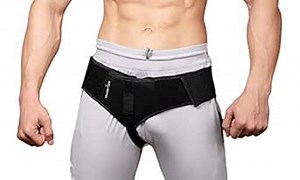 Wonder Care-Single Right Side Inguinal Hernia Belt Support Brace - Truss Brace with 1 Removable Compression pad and Adjustable Groin Strap and truss hernia support pre surgery - XXL