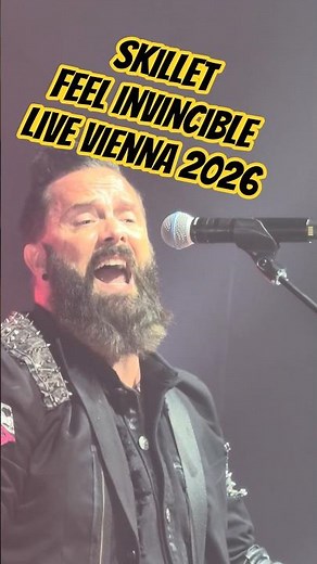 Skillet - Feel Invincible - Live Gasometer Wien - 03.05.2026 - Vienna - Austria 4K