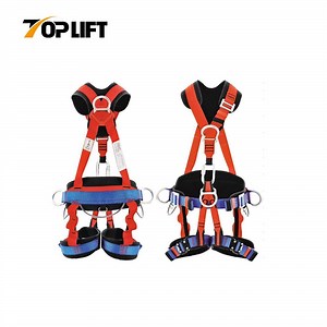 [Hot Item] Certified Full Body Waist Harness Safety Simple 5 Points Belt Fall Protection