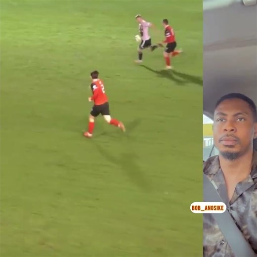 This player scored a goal with only one hamstring 😁👏🏻