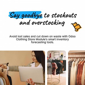 Elevate your fashion retail game with Odoo Clothing Store Module! ✨ Our tailor-made solution streamlines your store operations, from PoS to real-time inventory updates and a sleek website builder. Get ready to shine in no time. | Odoo | Facebook