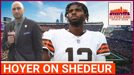 Brian Hoyer on Shedeur Sanders, playing behind a shaky OL & developing chemistry w/ WRs as a rookie